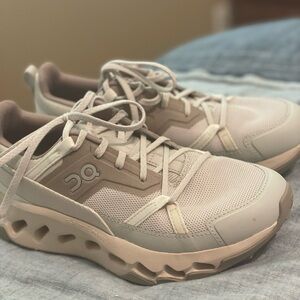 On Running Women's Athletic Shoes in Beige and Light Brown